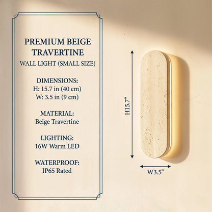 Monolith Stone Wall Light