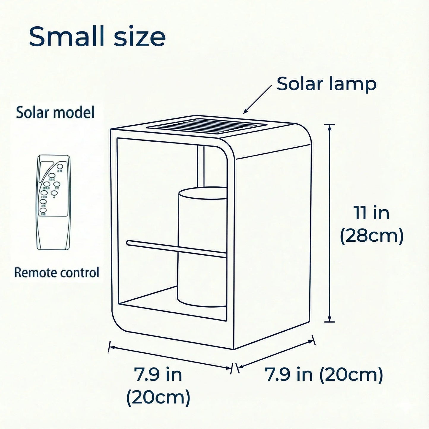 Frame Series Solar Pathway Light