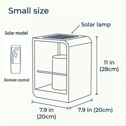 Frame Series Solar Pathway Light