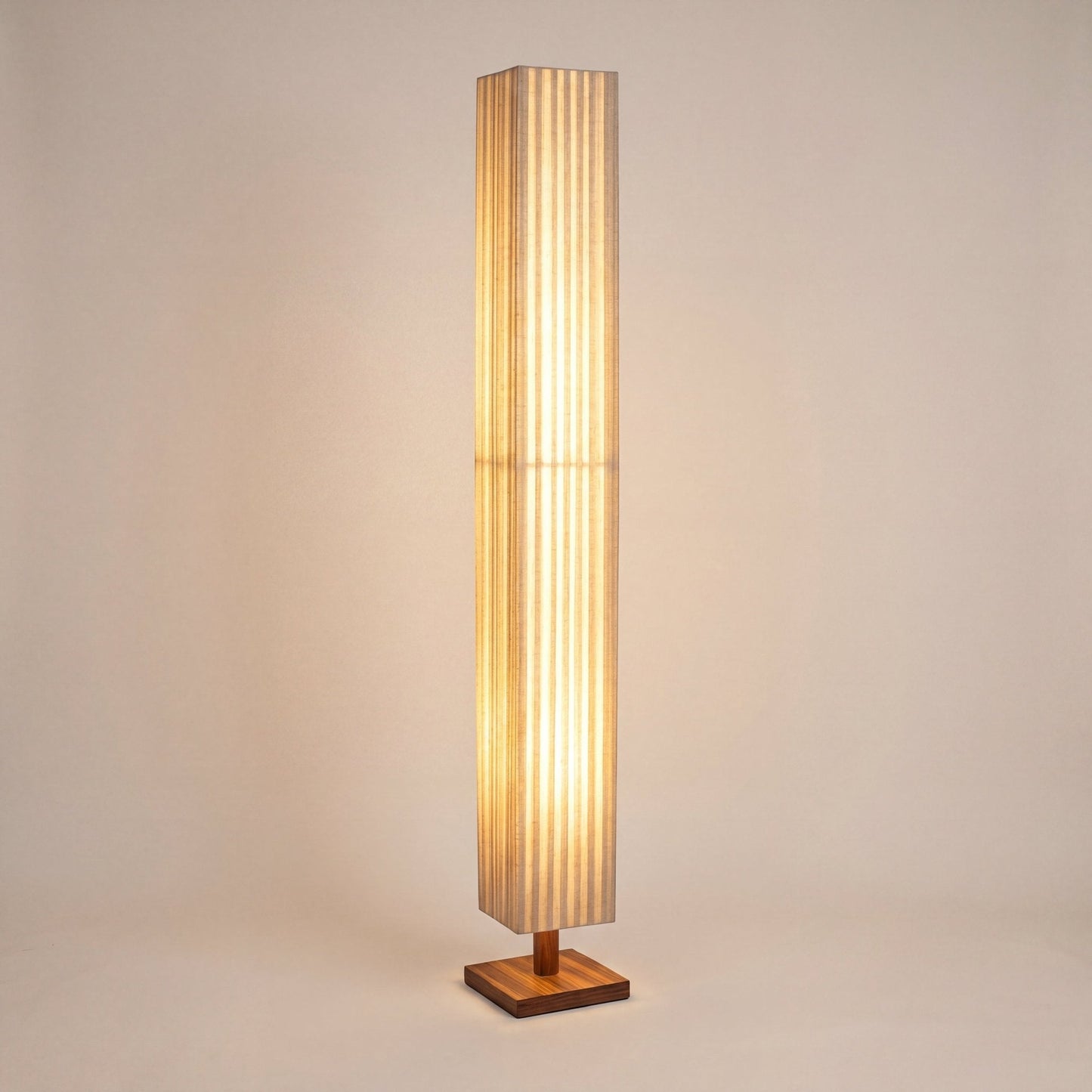 Solo Bamboo Column Floor Lamp