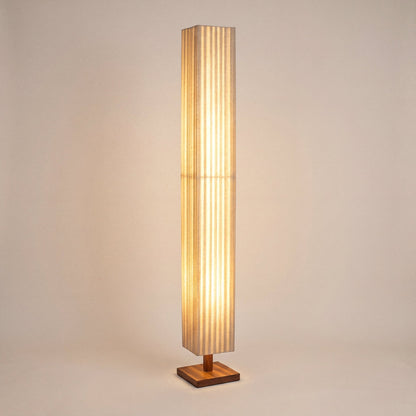 Solo Bamboo Column Floor Lamp