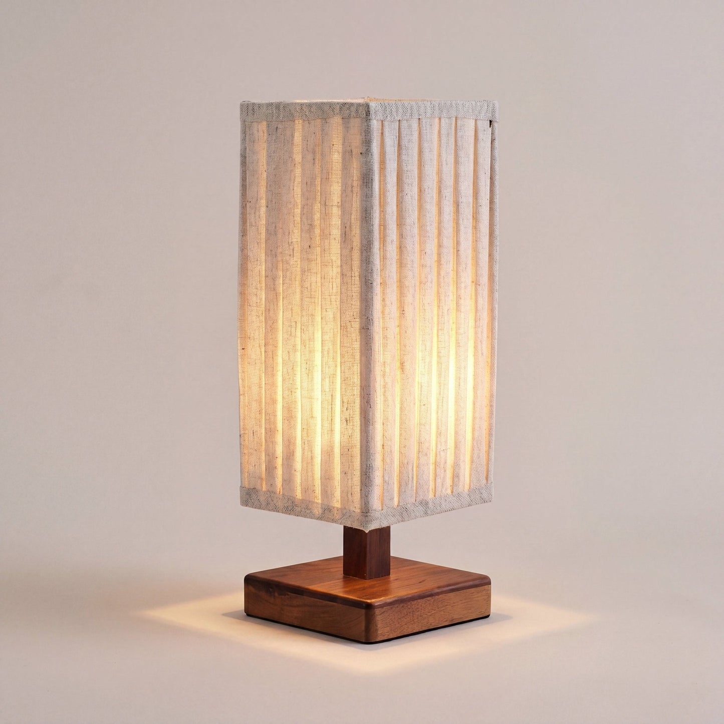 Reed Bamboo Column Floor Lamp