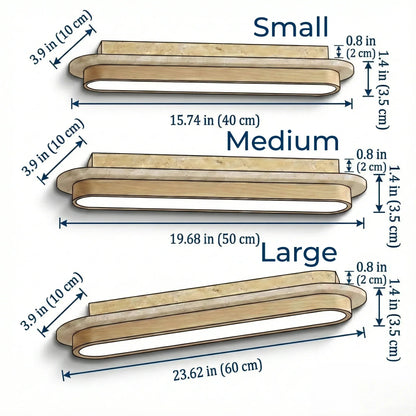 Strata Travertine Capsule Ceiling Light