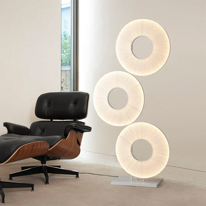 Iris Triple Ring Floor Lamp