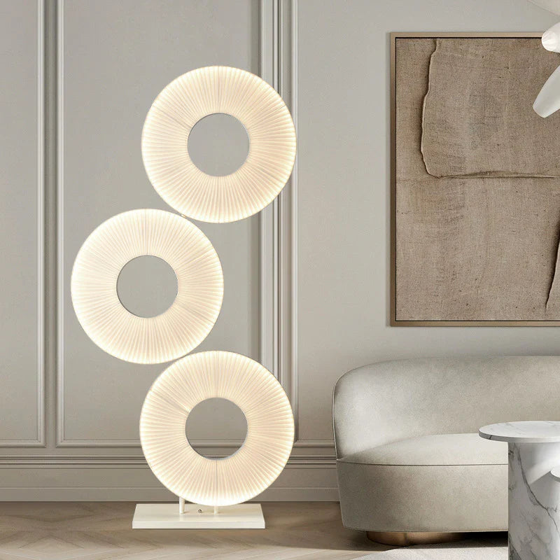 Iris Triple Ring Floor Lamp