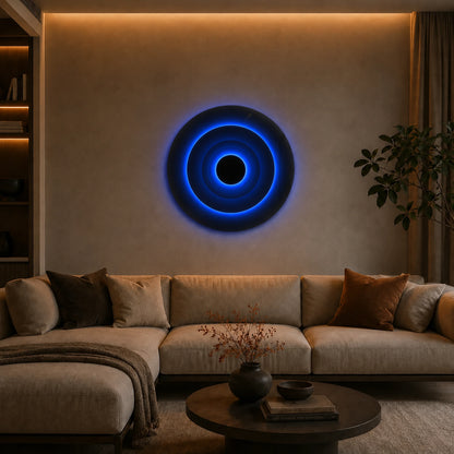 Triple Eclipse Radiance | Azure Halo