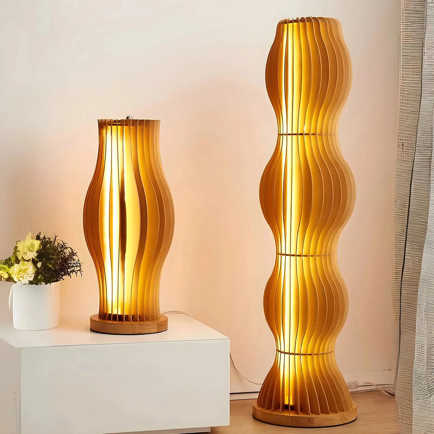 Vapor Wood Lamp