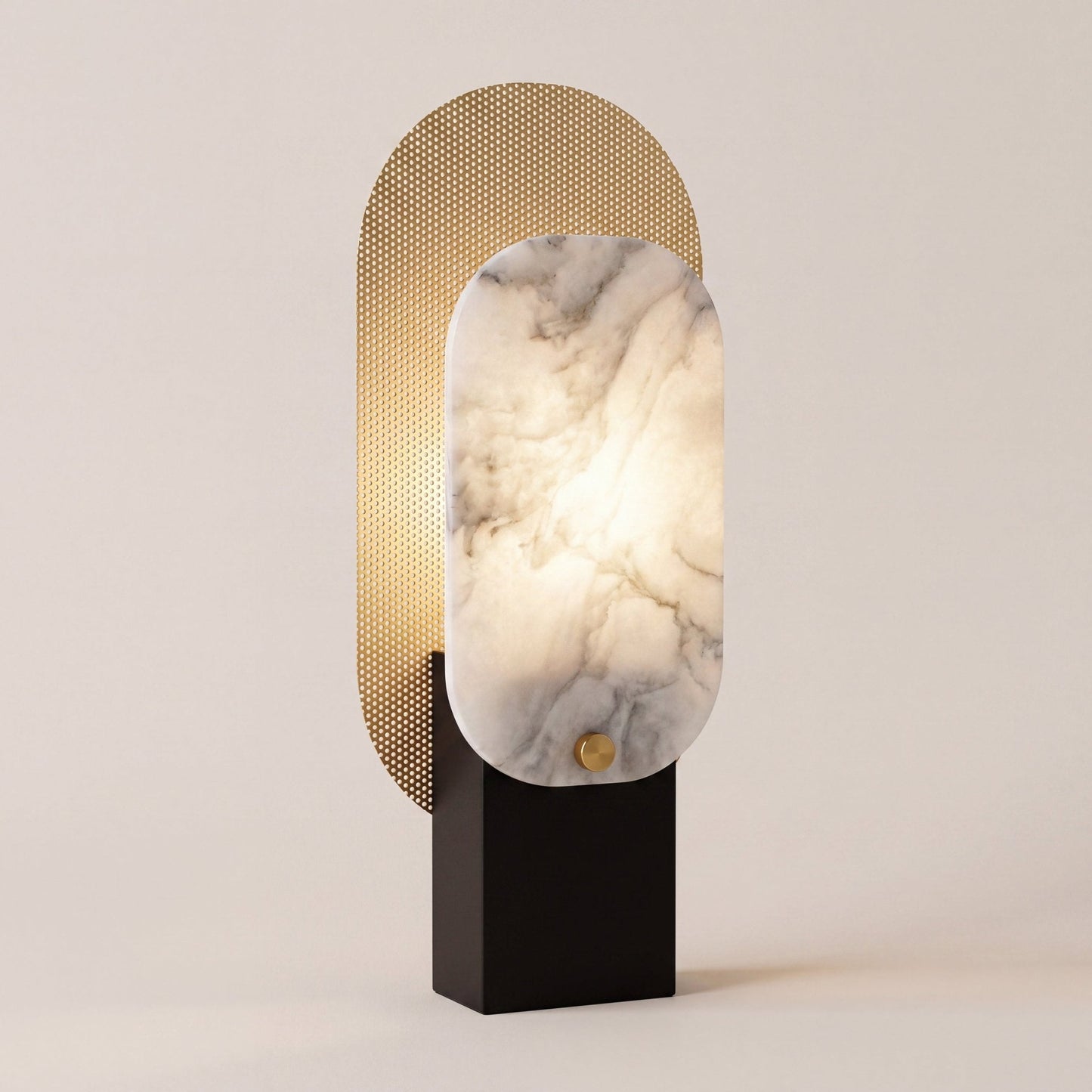 Veil Marble Glow Table Lamp