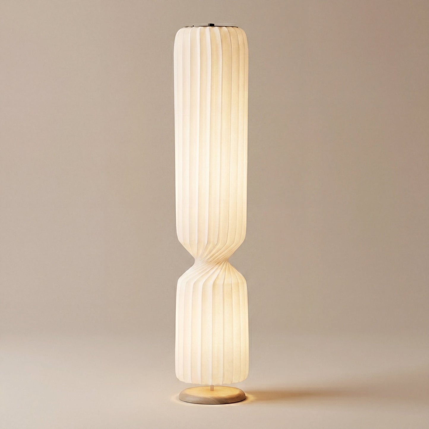 Vespera Pleated Column Floor Lamp