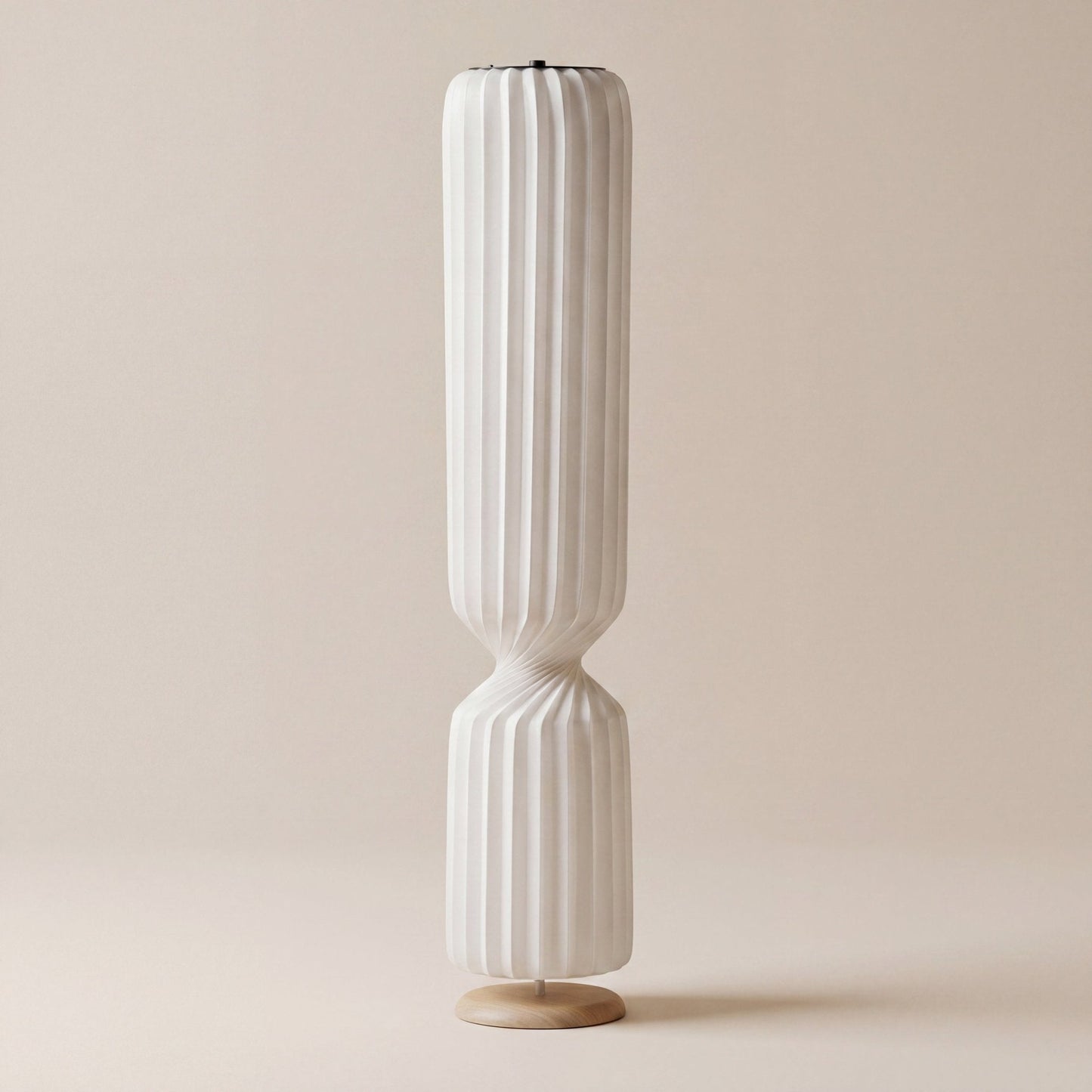 Vespera Pleated Column Floor Lamp