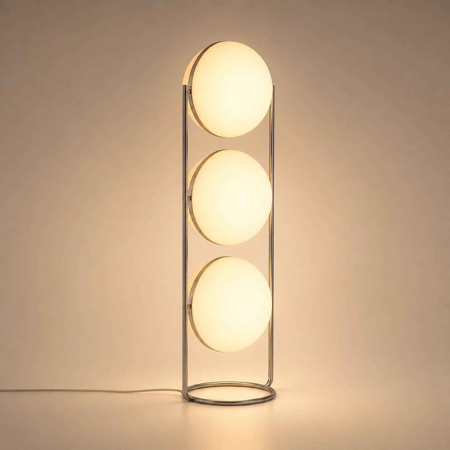 Solus Triple Sphere Floor Lamp