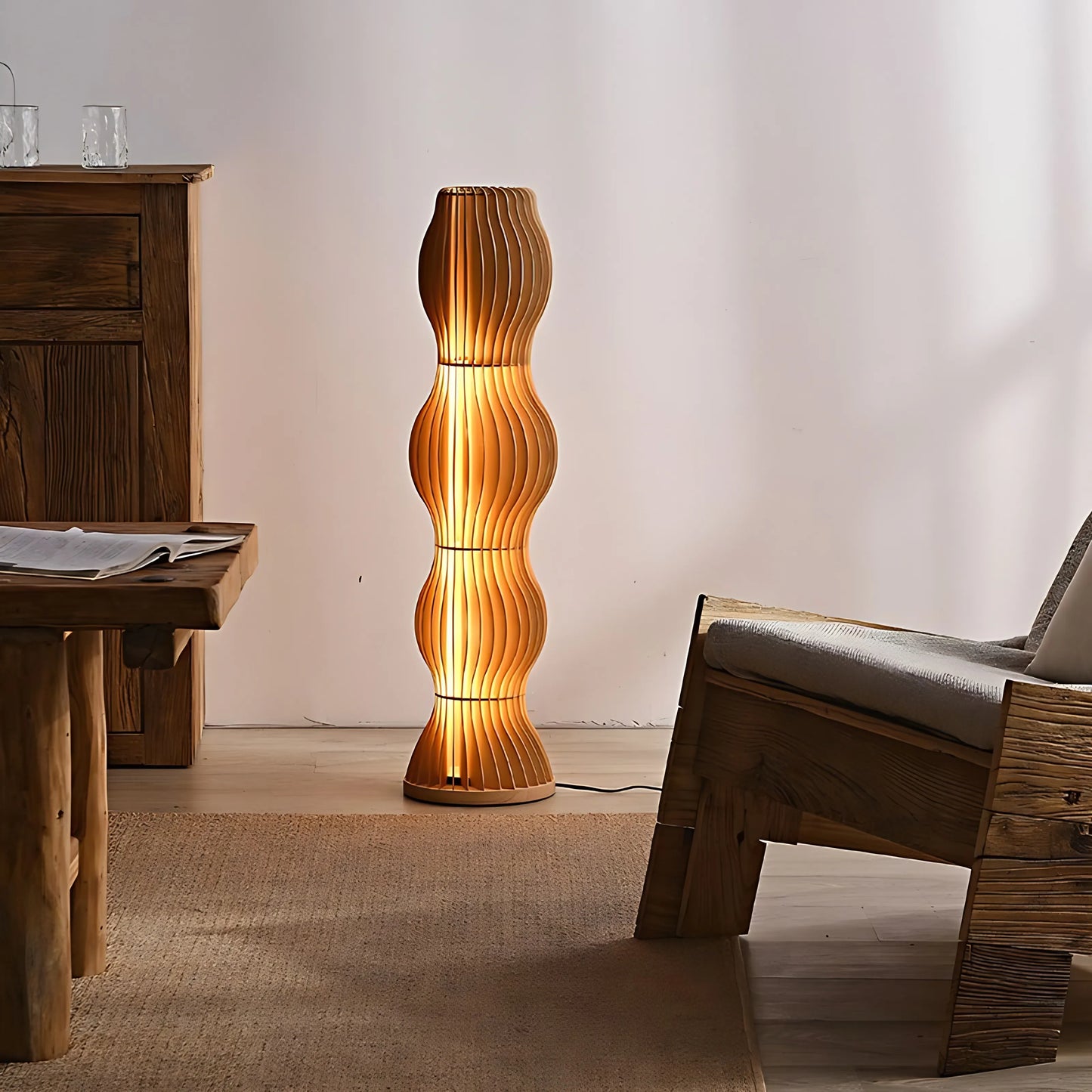 Vapor Wood Lamp