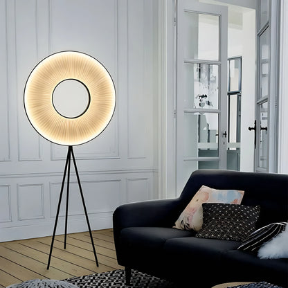 Iris Bahia Single Ring Floor Lamp