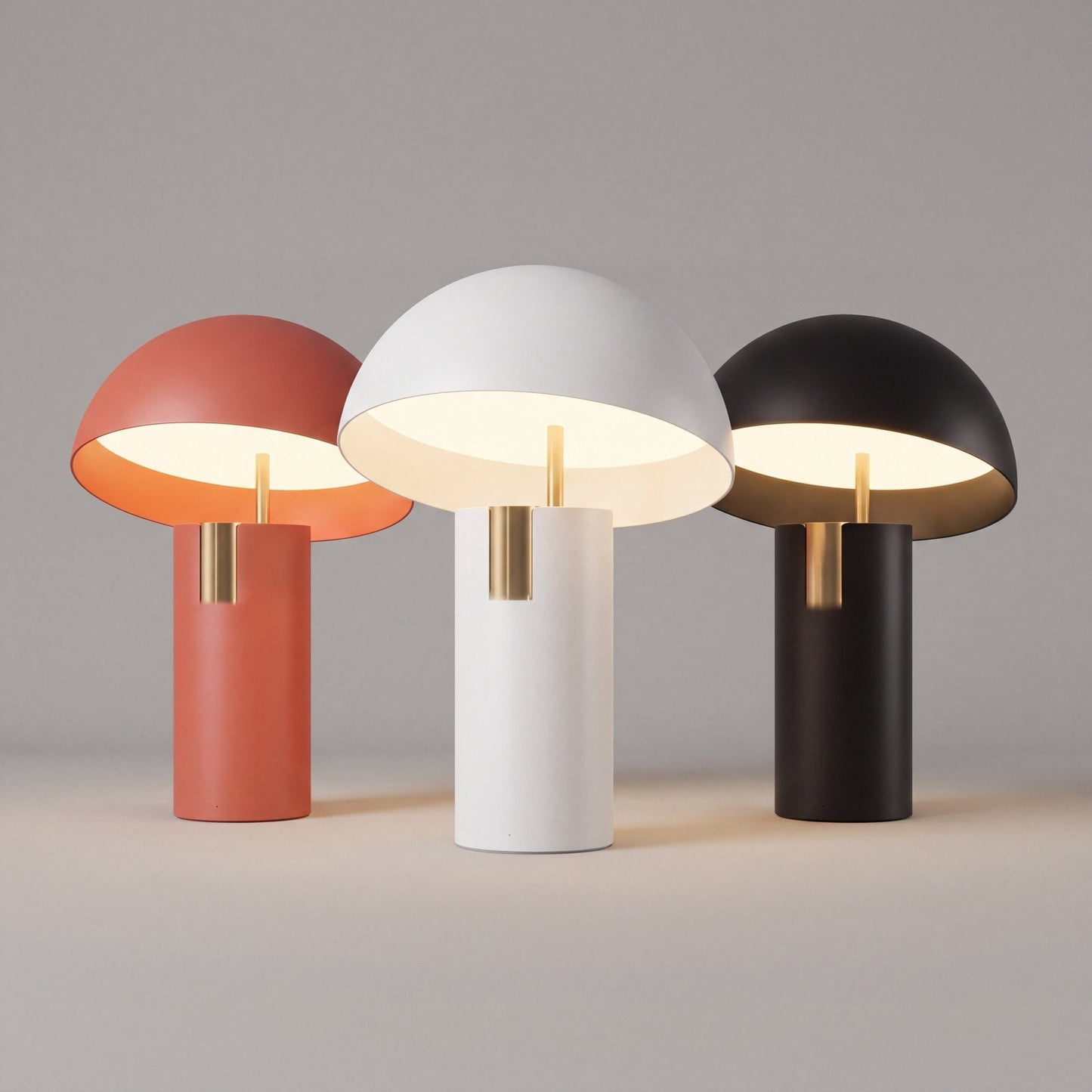Enso Matte Dome Table Lamp