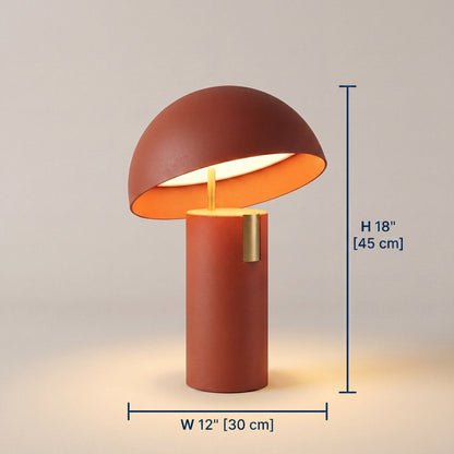 Enso Matte Dome Table Lamp