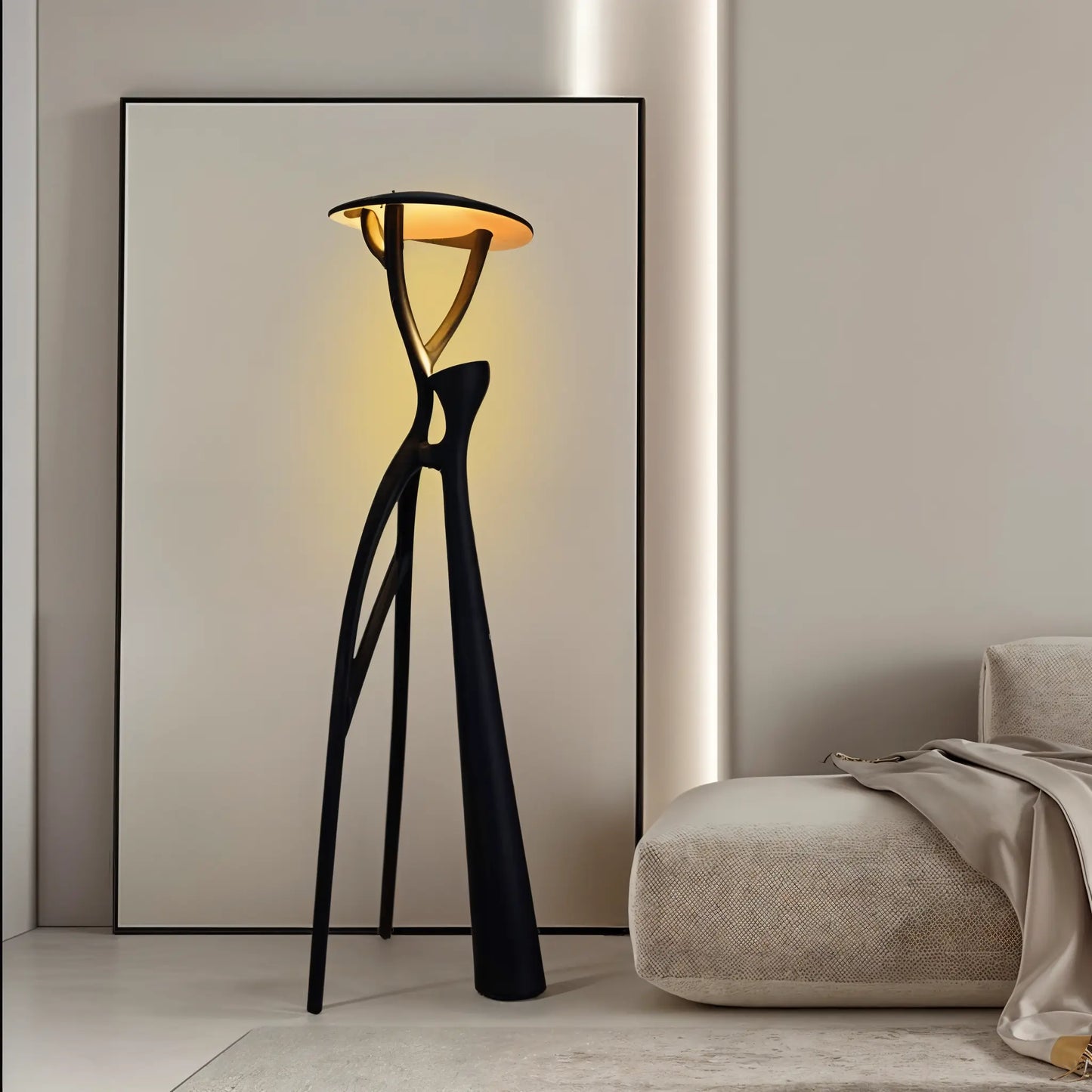 Humanoid Standing Tree Floor Lamp