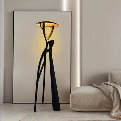 Humanoid Standing Tree Floor Lamp
