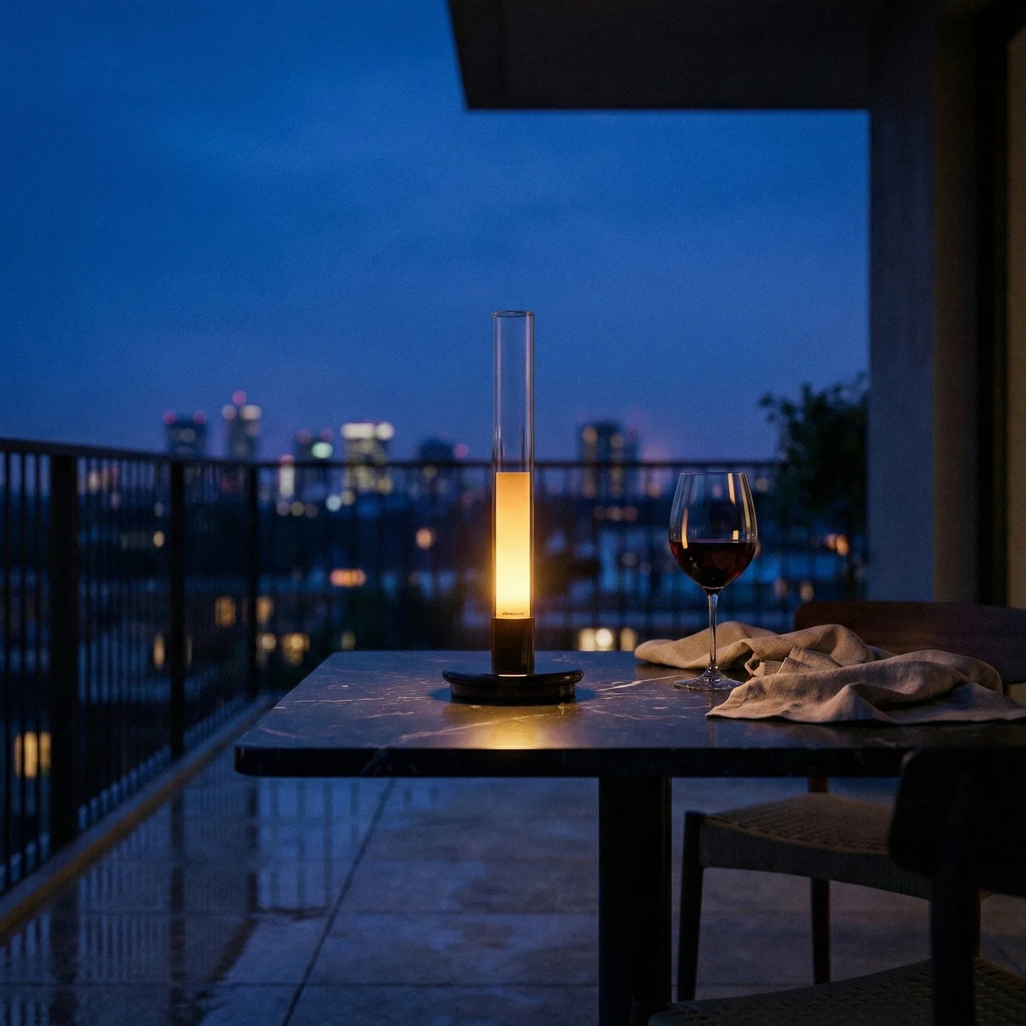 Vitra Cordless Glass Column Lamp