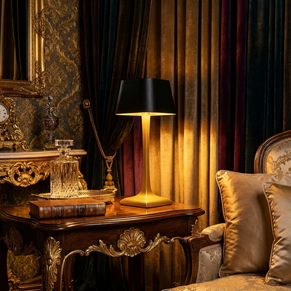 Eleganza Table Lamp in luxurious interior lifestyle setting