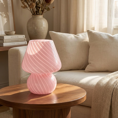 Verra™ Hand-Blown Glass Lamp lifestyle image