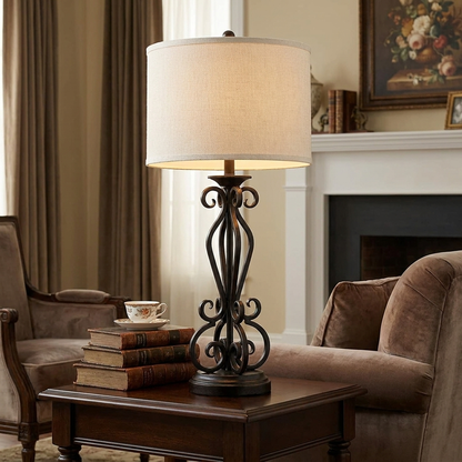 Iron Elegance Lamp lifestyle image
