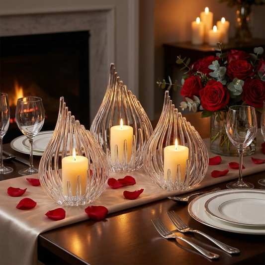 GlimmerDrop™ Candle Holder lifestyle image