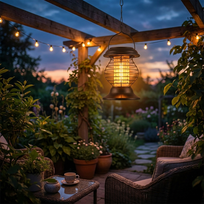 Solar Powered Mosquito Lantern lifestyle image
