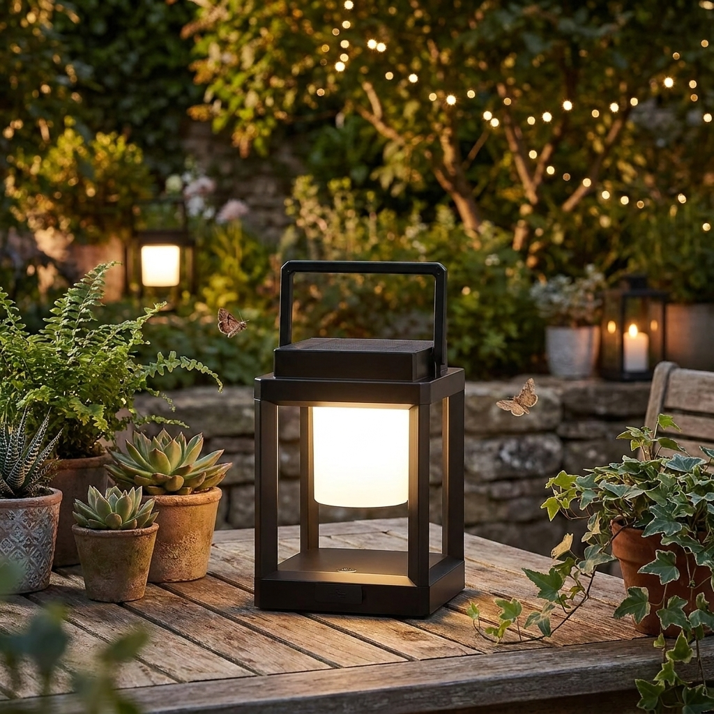 Outdoor Solar Lantern lifestyle image