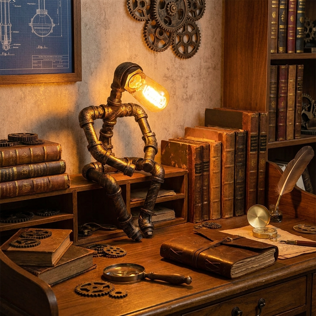 Steampunk Sentinel Light™ lifestyle image