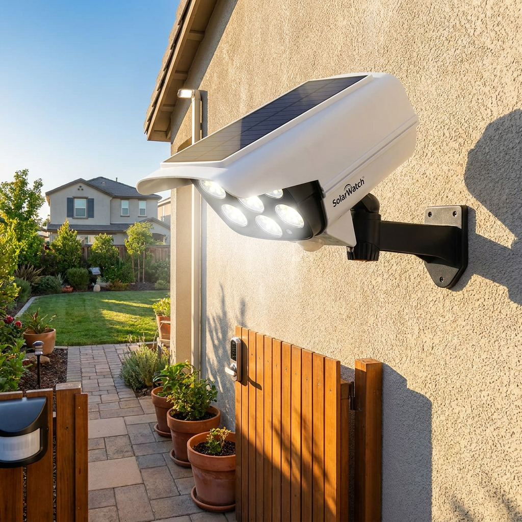 SolarWatch™ Simulated Surveillance Camera lifestyle image
