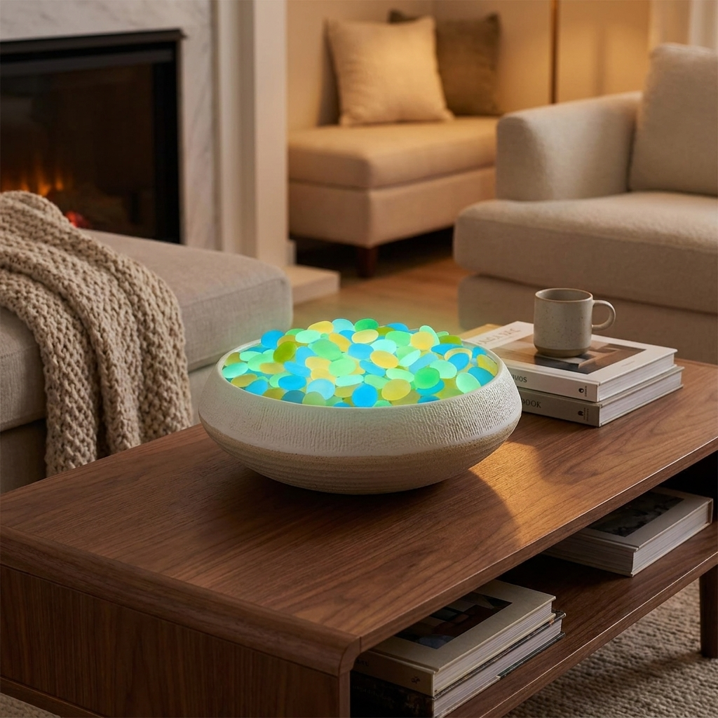 GlowPebbles™ Luminous Stones lifestyle