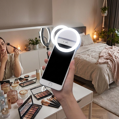 Selfie Ring Light lifestyle