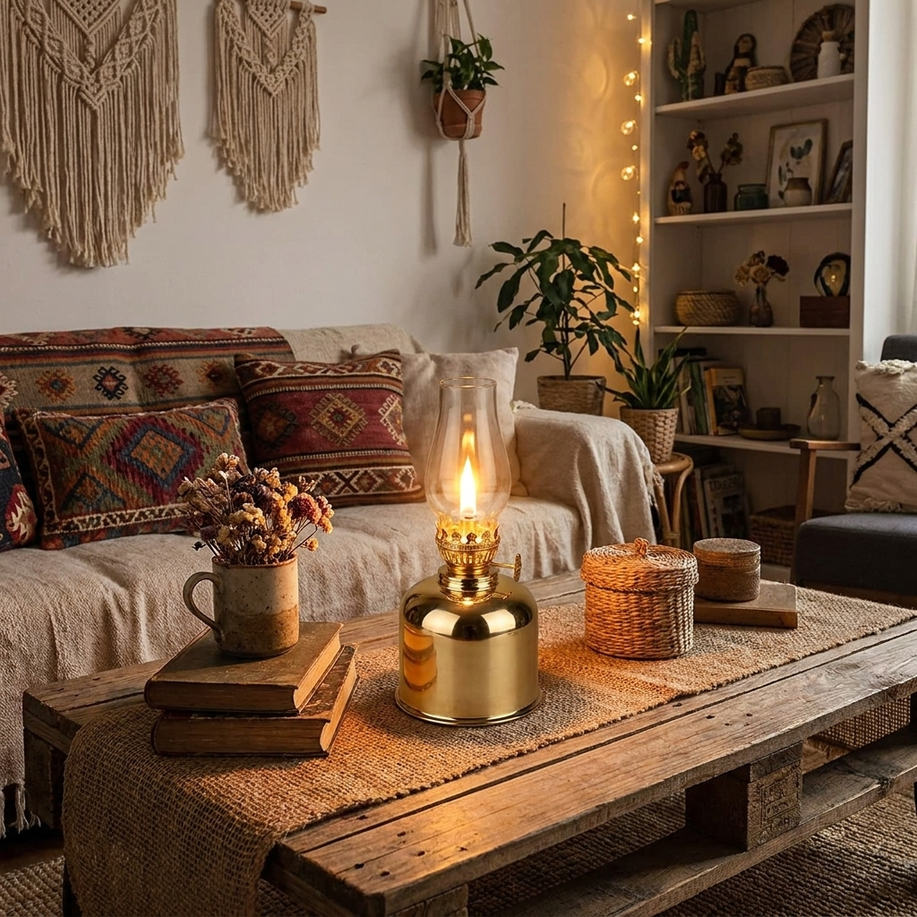 FlareCraft™ Oil Lamp lifestyle image
