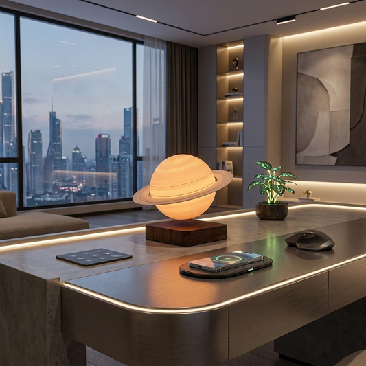 EtherealOrbit™ Levitating Lamp lifestyle image