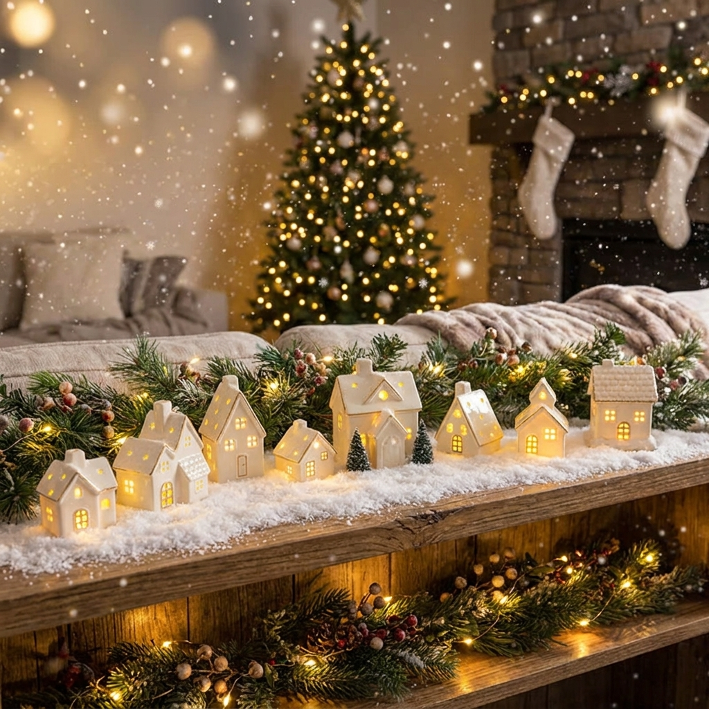 Snowhaven™ Ceramic Village lifestyle image