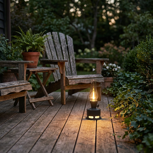 Vintage LED Lantern lifestyle