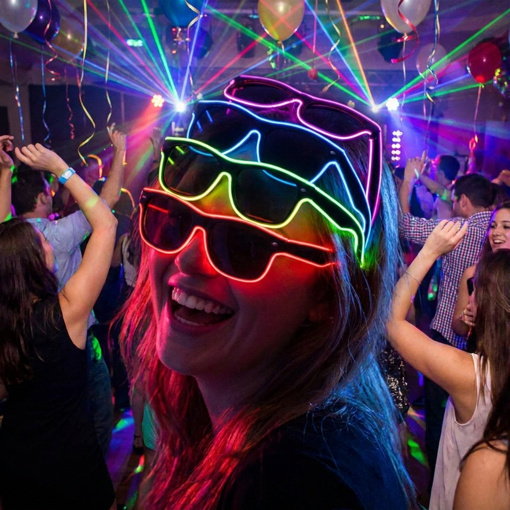 Neon Glasses lifestyle