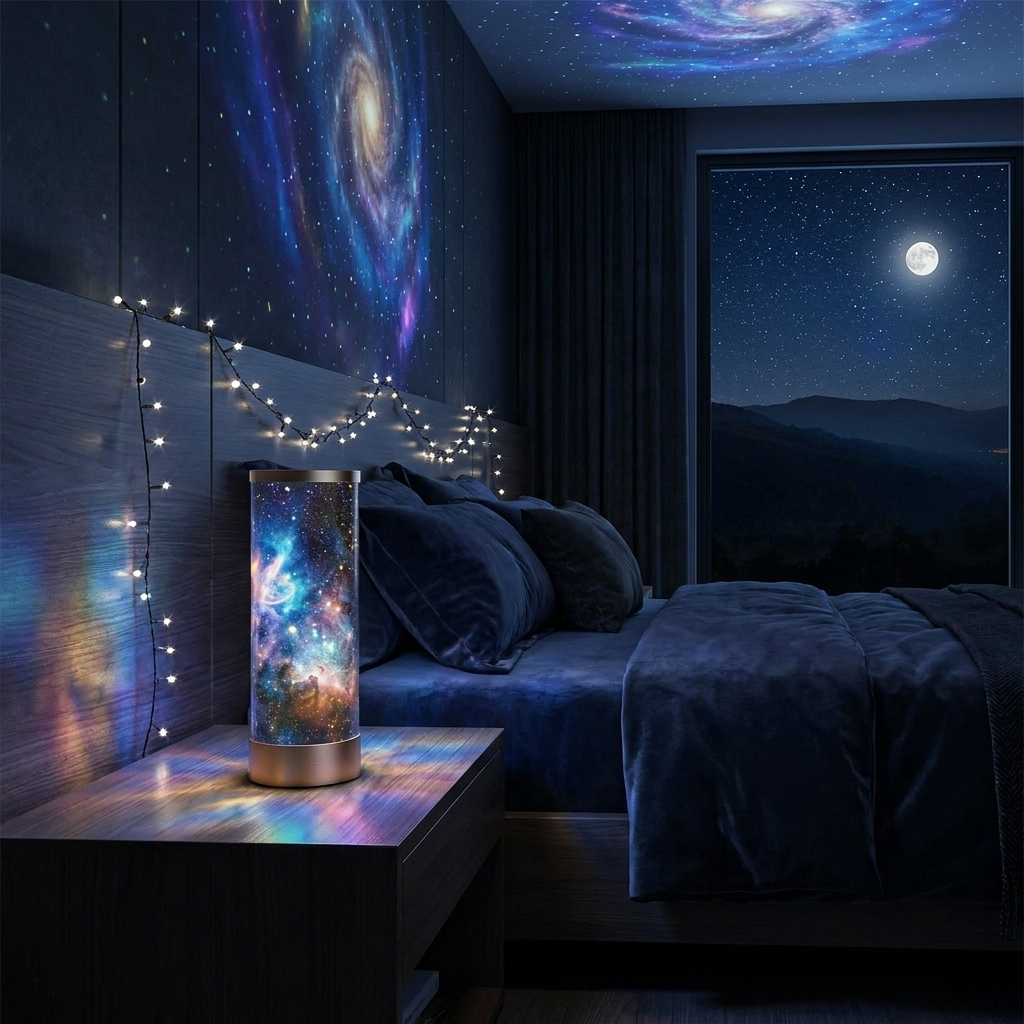 Cosmic Elegance Lamp lifestyle