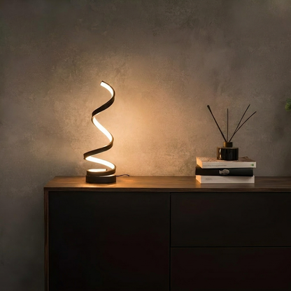 Spiral Table Lamp lifestyle