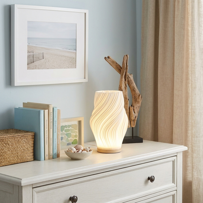 Serene Wavecrest Lamp lifestyle