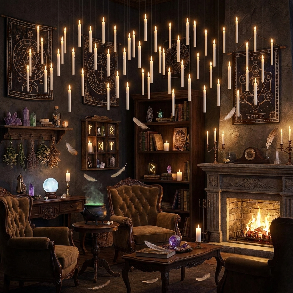 Spellbound Floating Candles lifestyle