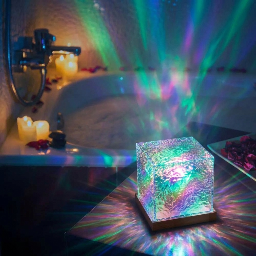 Aurora Northern Lights Cube lifestyle