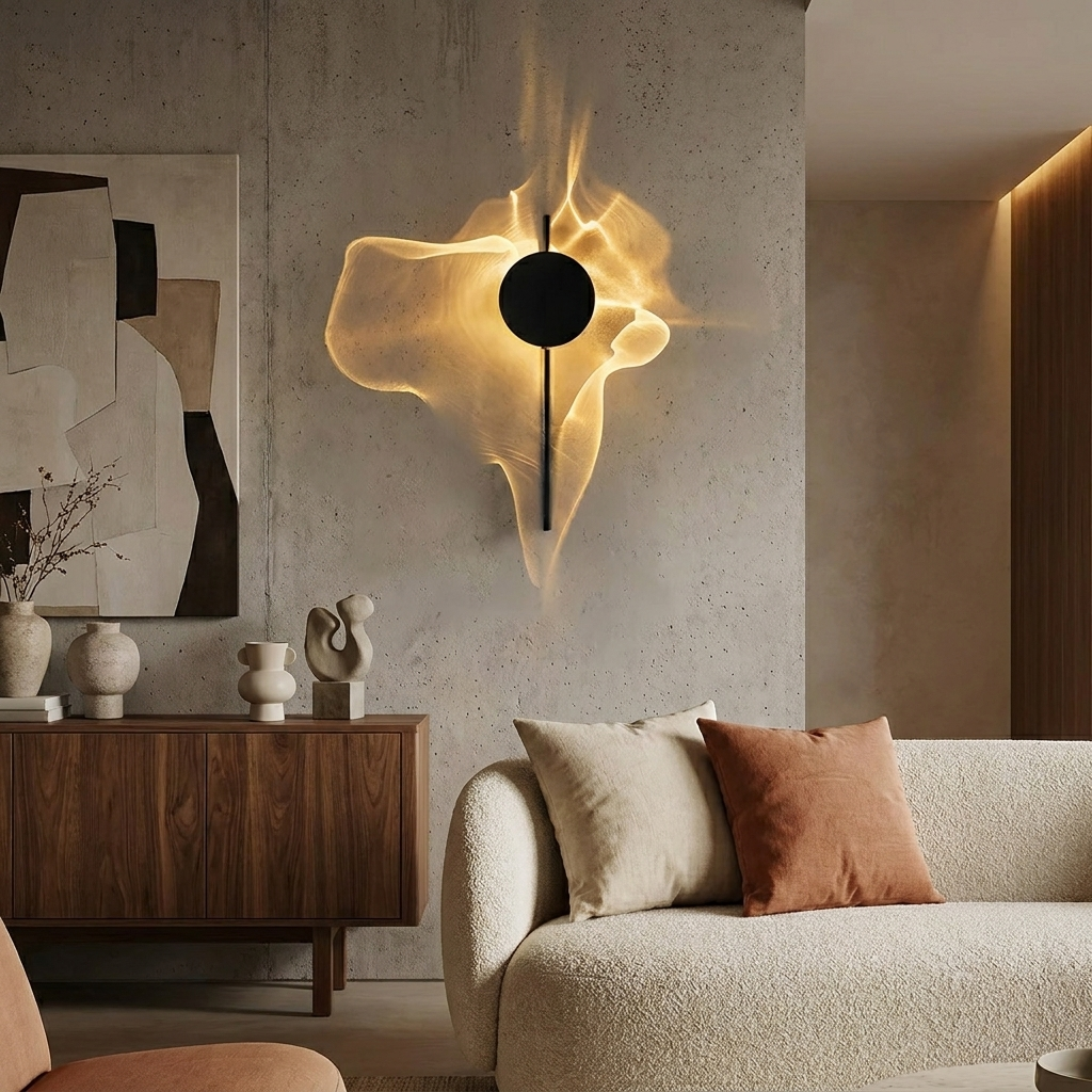 Velwave Wall Sconce lifestyle