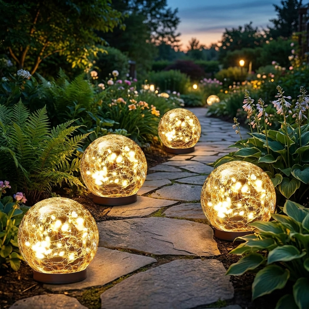 SolarGlobe Garden Light lifestyle