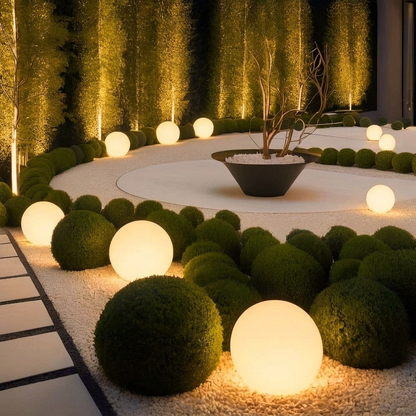 Spherical Garden Light lifestyle