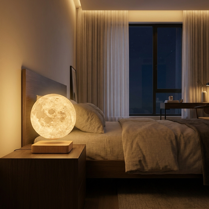 Levitating Moon Lamp lifestyle