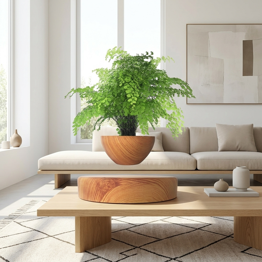 LANGTU Levitating Flower Pot lifestyle