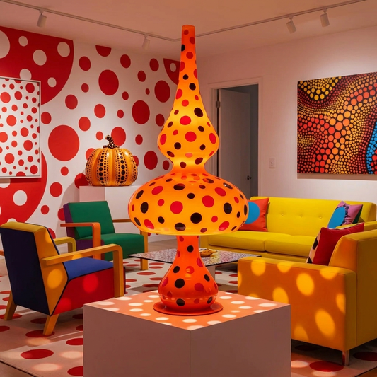 Kusama Lamp lifestyle