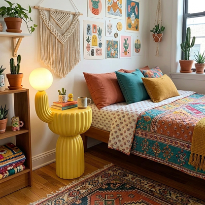 Cactus Bedside Table lifestyle