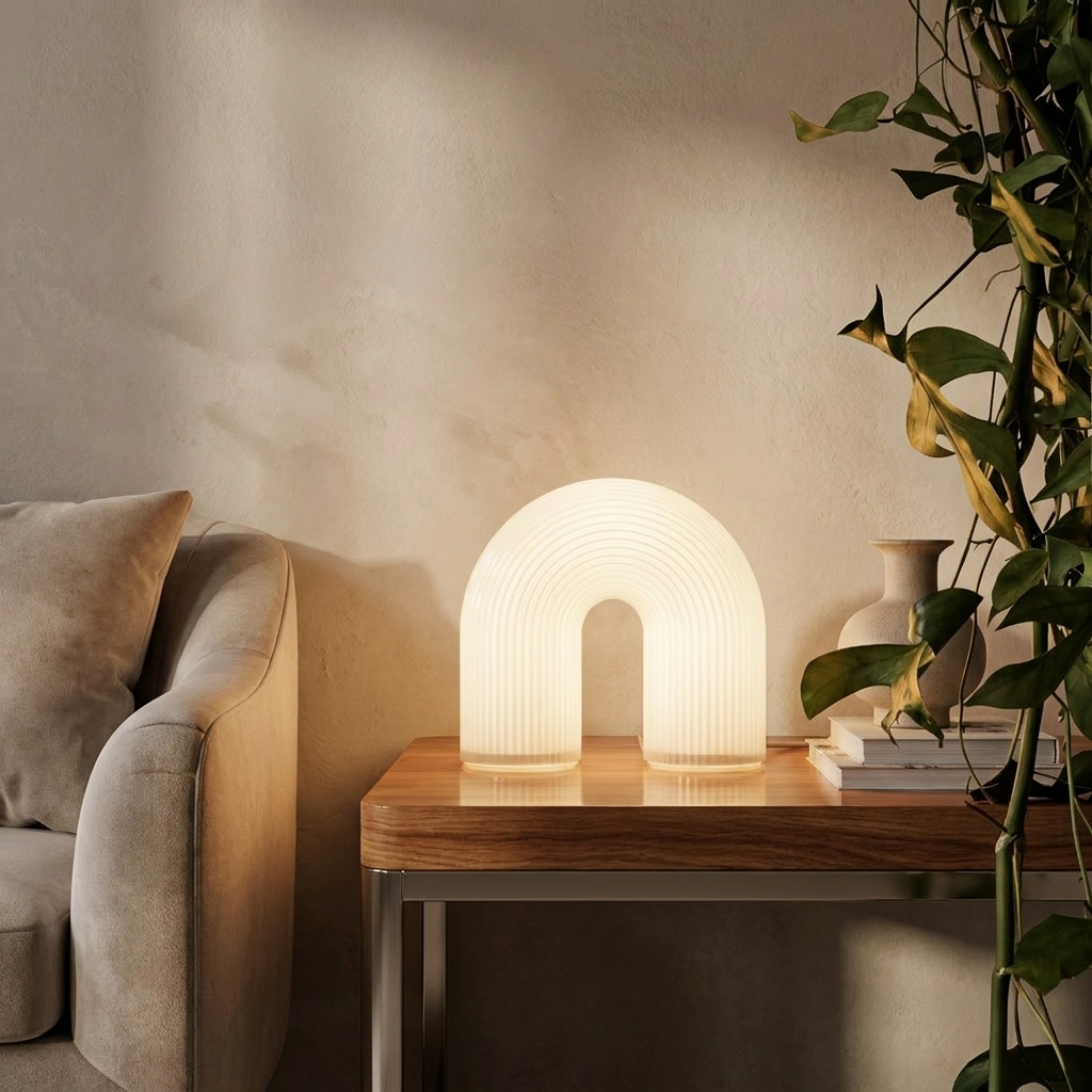 Vuelta Arch Table Lamp lifestyle